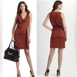 Diane Von Furstenberg Keesa Silk Sleeveless Dress size 4